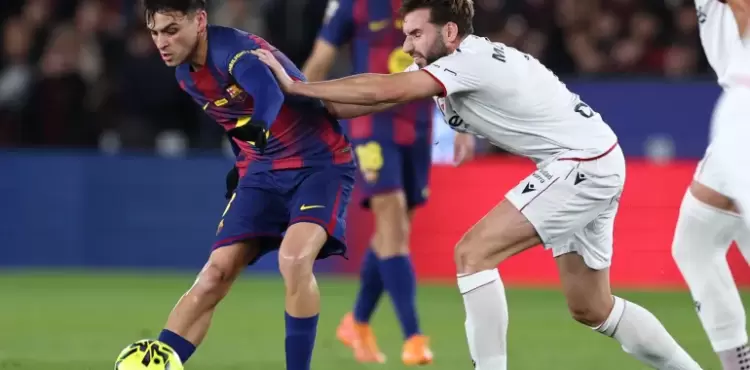 بيدري خاض ضد أوساسونا مباراته رقم 150 بقميص برشلونة