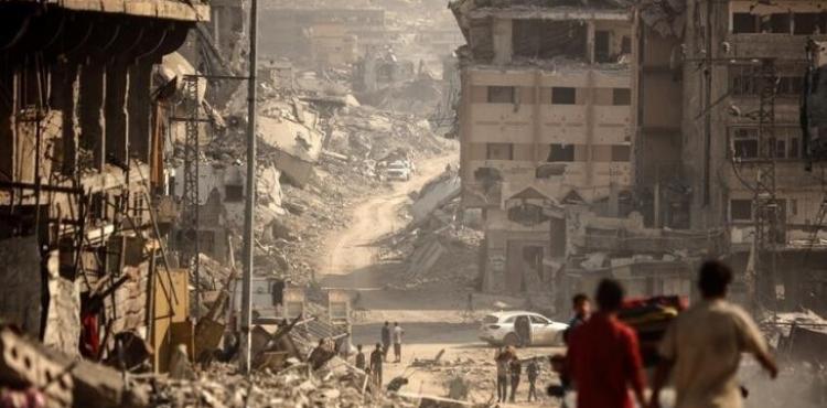 دمار تدمير الحرب على غزة
