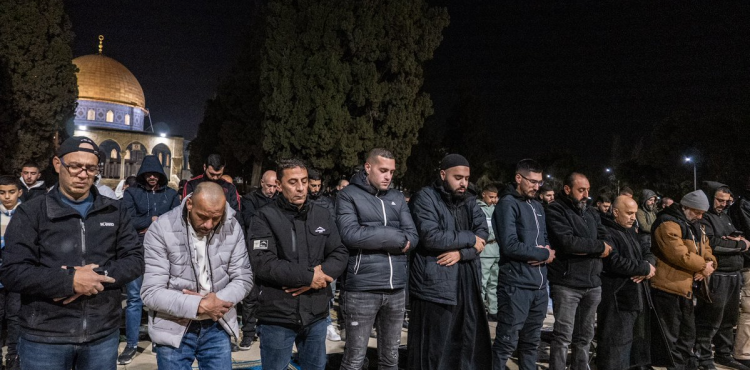 صلاة التراويح - المسجد الأقصى