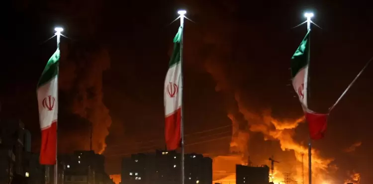 استهداف ايران قصف ايران