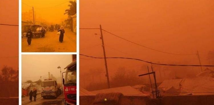 عاصفة رملية