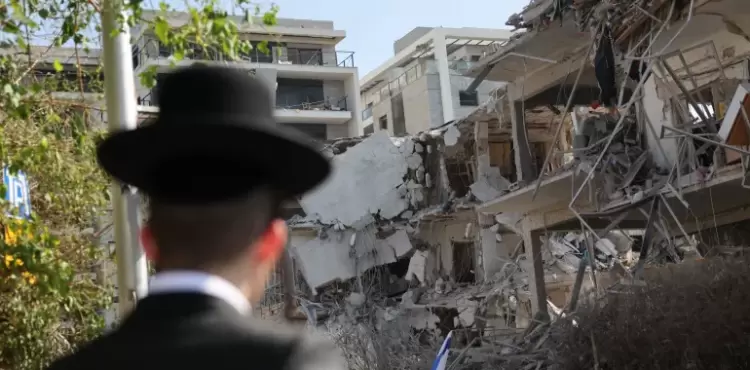 الدمار في تل ابيب - حجم الدمار الذي خلفته صواريخ ايران