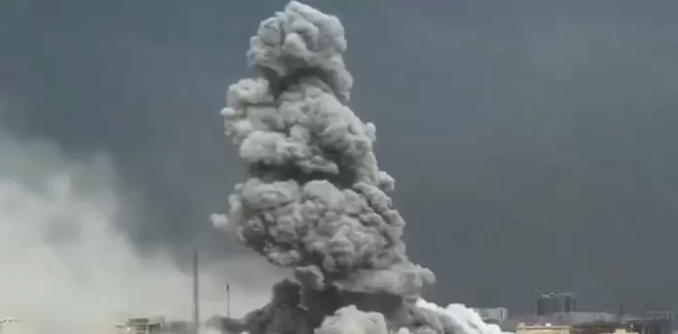 قصف امريكي في طهران.webp