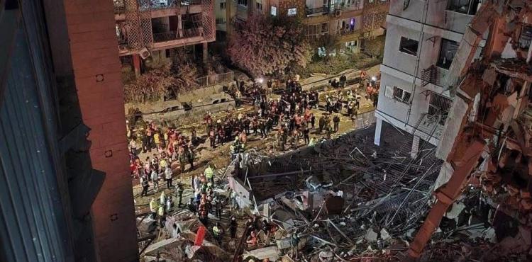 دمار في اسرائيل بسبب صواريخ ايران
