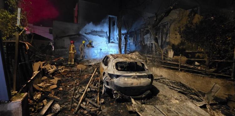 دمار في تل أبيب جراء صواريخ حزب الله.jpg