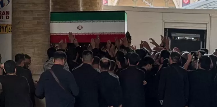 تشيع جثمان القائد خامنئي