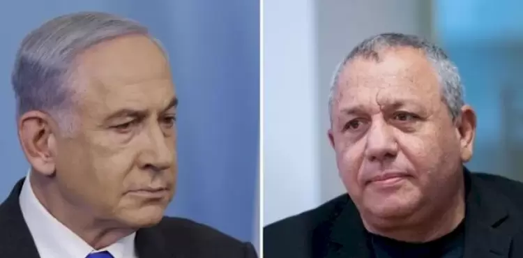 غادي آيزنكوت و بنيامين نتنياهو