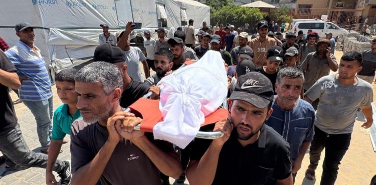 تشييع الشهيدة الطفلة صبا نعيم الحشاش