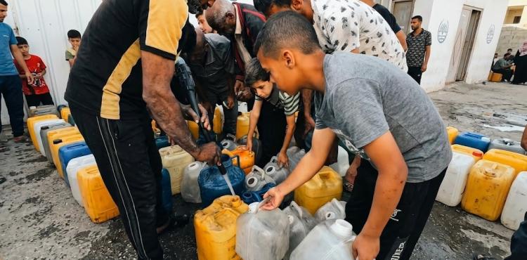 اليونيسيف: اسرائيل دمرت 70% من مرافق المياه