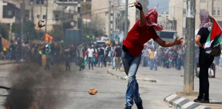 احتجاجات على نقاط التماس بالضفة