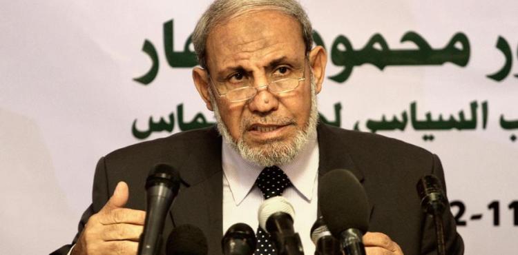 عضو المكتب السياسي لحركة المقاومة الإسلامية "حماس" الدكتور محمود الزهار: