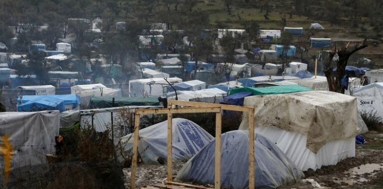 مخيمات اللجوء في اليونان