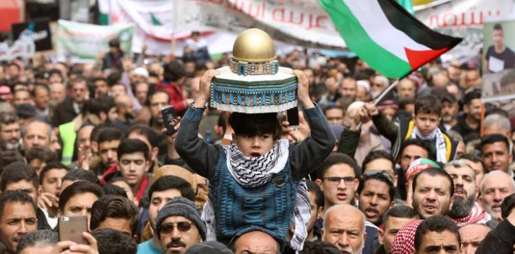 مظاهرات في الأردن دعما لفلسطين