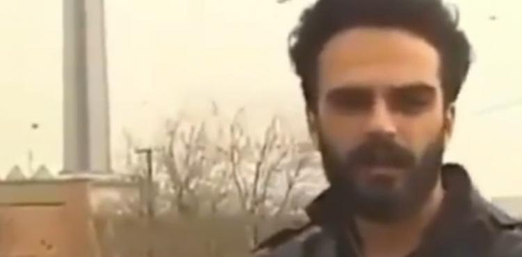 شاهد.. السماء تمطر باذنجان في طهران