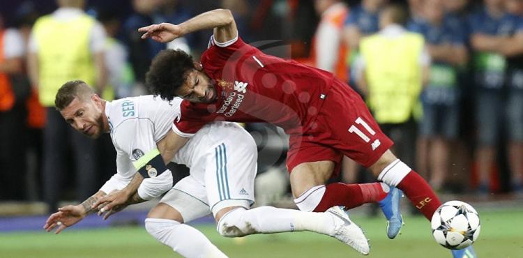 محمد صلاح وسيرجيو راموس