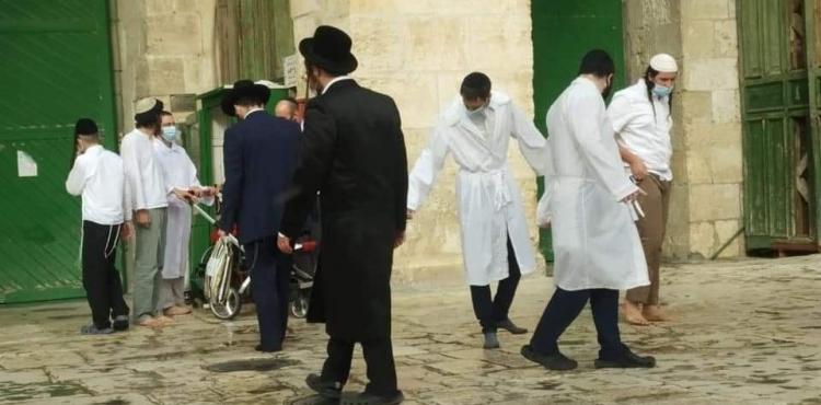 اقتحام المسجد الأقصى مستوطنين