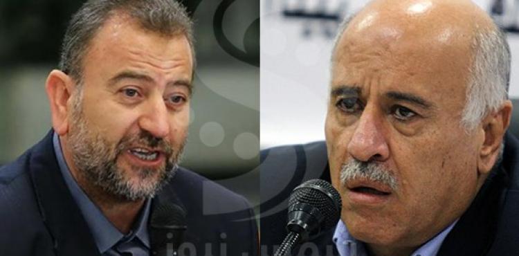 جبريل الرجوب وصالح العاروري