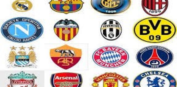 شعارات أندية أوروبية لكرة القدم