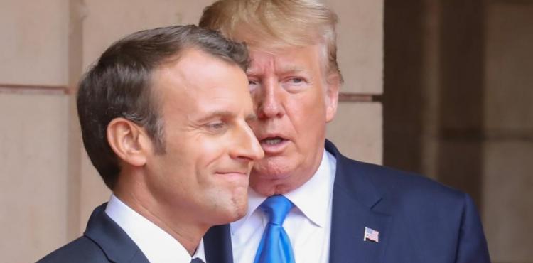 ترامب وماكرون