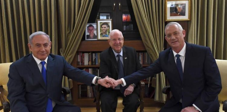 نتنياهو وغانتس 