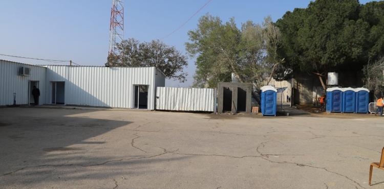 مستشفى ميداني داخل معبر رفح