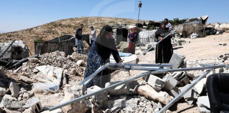 هدم منشآات سكنية.JPG