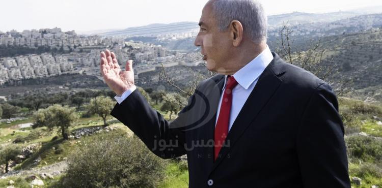 نتنياهو فرض السيادة على مستوطنات الضفة.jpg
