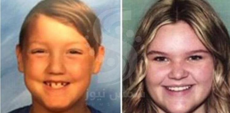 الطفلان تايلي راين وجوشوا فالو