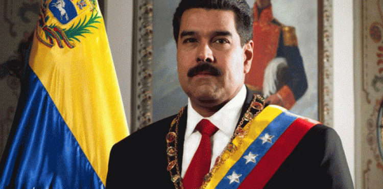 الرئيس الفنزويلي نيكولاس مادورو