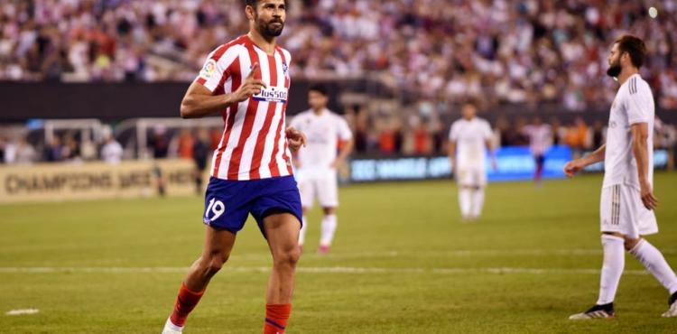 فرحة كوستا بهدفه الثاني