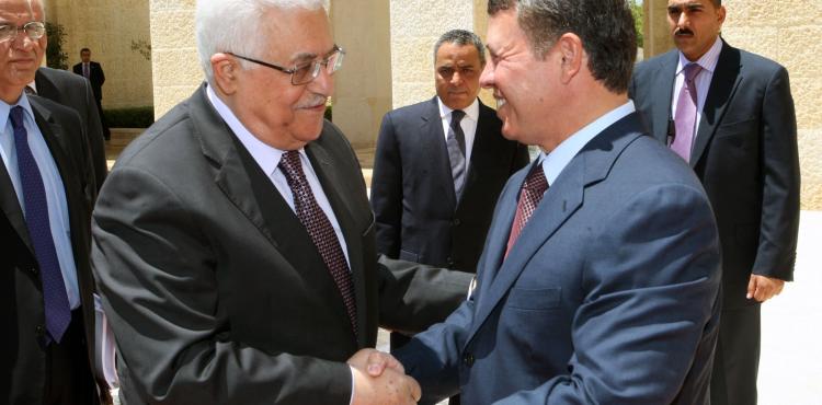 محمود عباس والعاهل الأردني