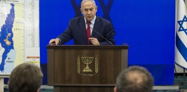 إعلان نتنياهو عن نيته ضم غور الأردن