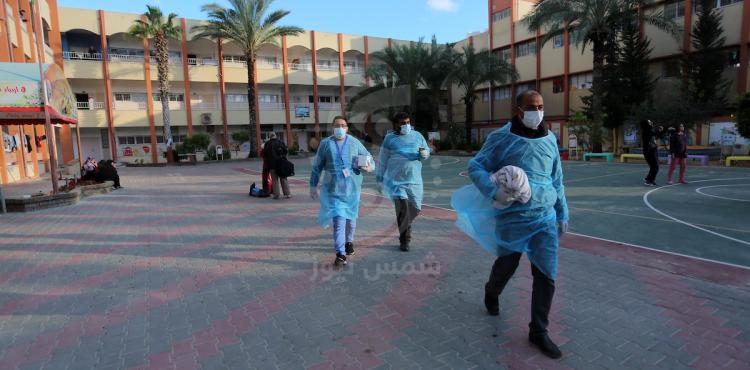 حجر صحي في غزة.jpg