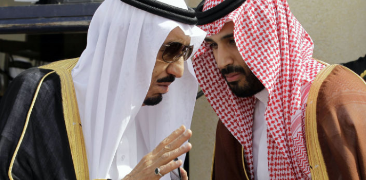 الملك سلمان وابنه محمد السعودية