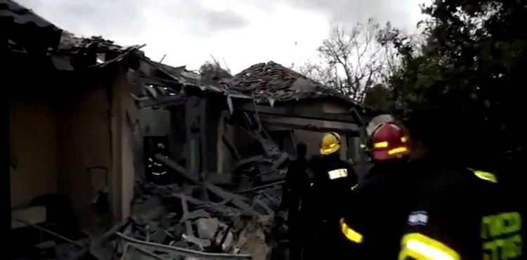 اثر سقوط الصاروخ