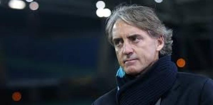 المدير الفني للمنتخب الإيطالي روبرتو مانشيني