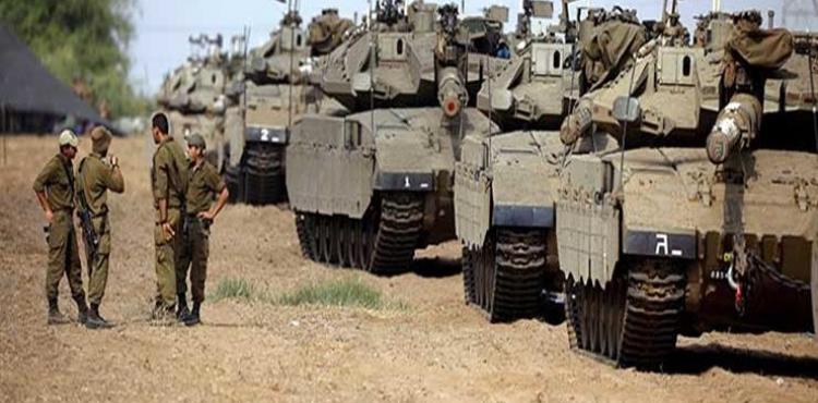 قوات الاحتلال على حدود لبنان