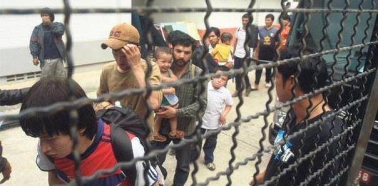 صورة لمعتقلين فلسطينيين في بانكوك