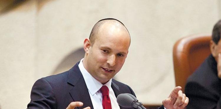 وزير التربية والتعليم في حكومة الاحتلال - نفتالي بينيت