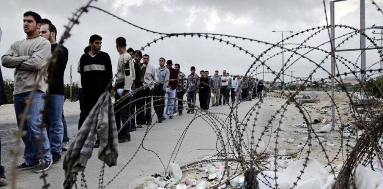 عمال فلسطينيون في اسرائيل