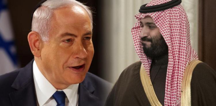 بن سلمان ونتنياهو.