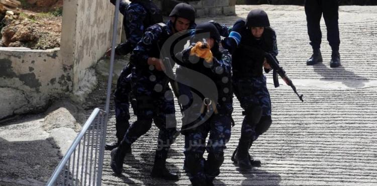 الأجهزة الأمنية بنابلس