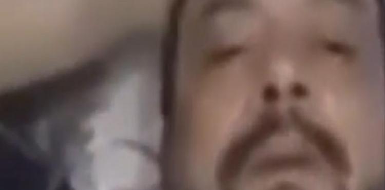 المعتقل عادل عبد الرحمن وهو في اللحظات الأخيرة