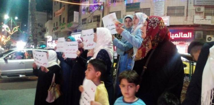 جانب من الاعتصام