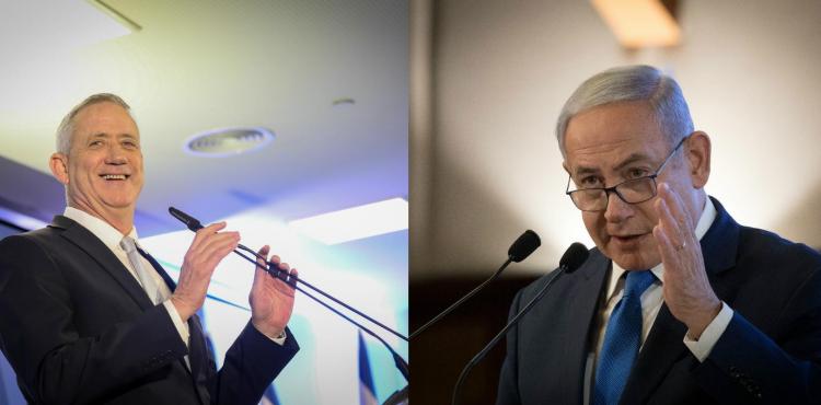 نتنياهو وغانتس