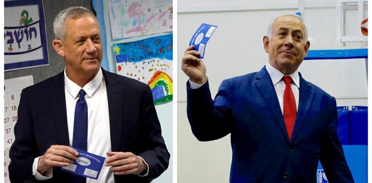 غانتس ونتنياهو