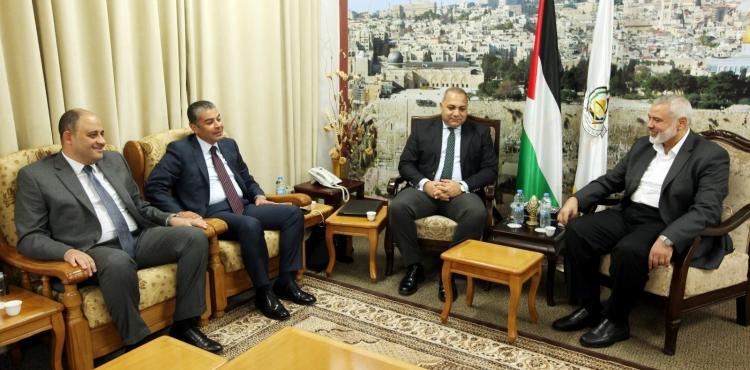 هنية مع الوفد المصري