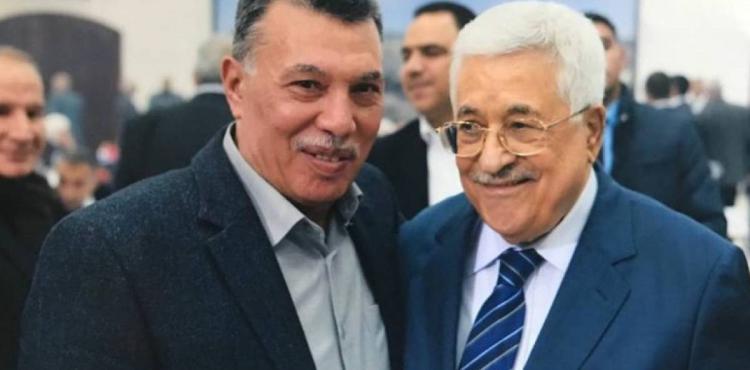 محمود عباس وأبو ماهر حلس