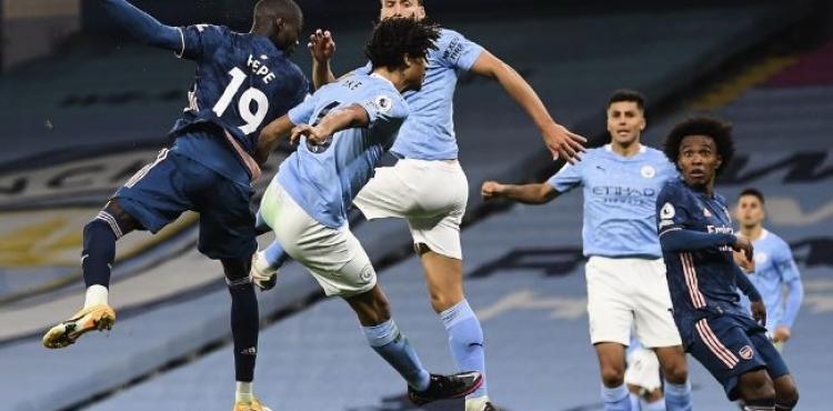 أرسنال ومان سيتي.JPG