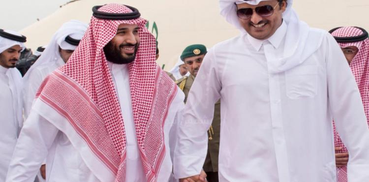الأمير تميم وبن سلمان